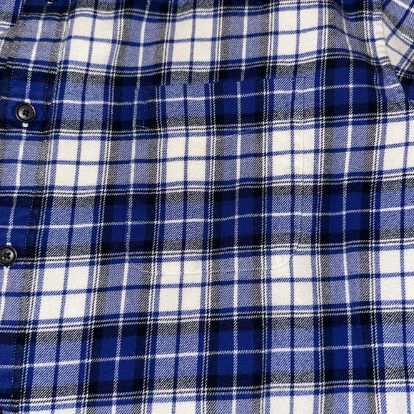 Lands End Men's Traditional Fit Flagship Flannel Shirt - Picture 4 of 4